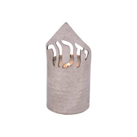 Yair Emanuel Flame Shaped Yahrzeit Memorial Cand... | Yahrzeit Candles