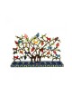 Yair Emanuel Laser Cut Hanukkah Menorah Sculptur... | Hanukkah Menorah