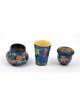 Yair Emanuel Compact Shabbat Candlesticks and Havda... | Havdalah Sets