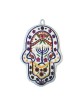 Yair Emanuel Small Hand embroidered Wall Hamsa ... | Hamsas by Emanuel