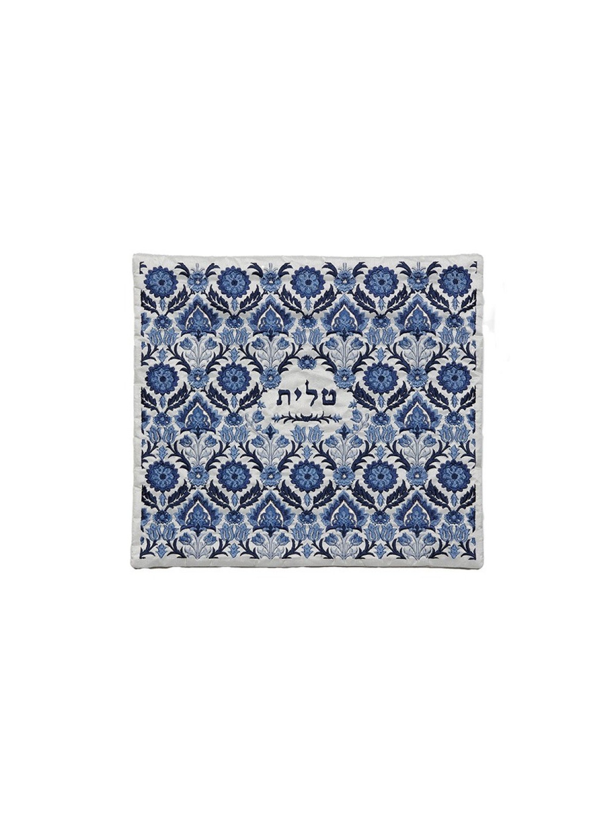 Yair Emanuel Tallit Kippah and Bag Set Fl... | Jewish Gift from Israel