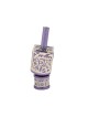 Yair Emanuel Metal Cutout Dreidel Jerusalem Design Purple | Dreidels