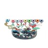 Yair Emanuel Hand Painted Chanukah Menorah Youth... | Hanukkah Menorah