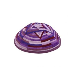 Yair Emanuel Embroidered Kippah Large St... | Kippot & Hats by Emanuel