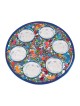 Yair Emanuel Hand Painted Laser Cut Aluminum Seder P... | Seder Plates