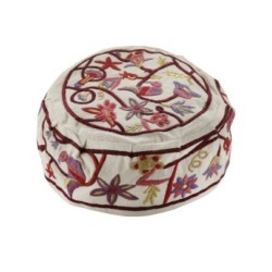 Yair Emanuel Embroidered Bucharian Hat K... | Kippot & Hats by Emanuel