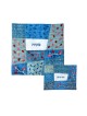 Patchwork de soie brodé Yair Emanuel... | Couvertures Matsa et Afikoman