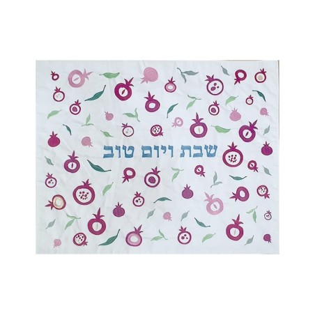 Yair Emanuel Challah Cover Embroidered Scattered P... | Challah Covers