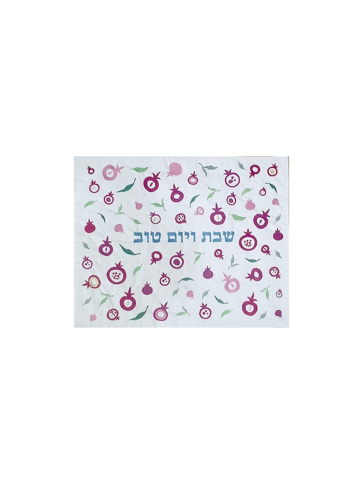 Yair Emanuel Challah Cover Embroidered Scattered P... | Challah Covers