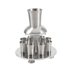 Yair Emanuel Aluminum Kiddush Fountain wi... | Kiddush Cups by Emanuel
