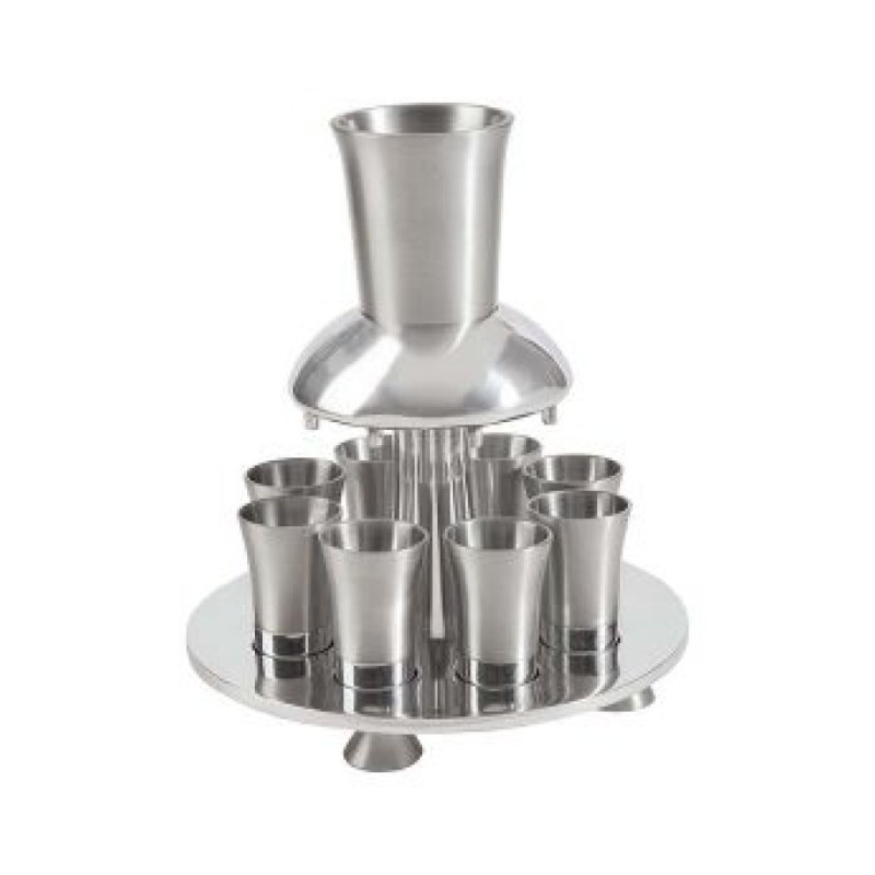 Yair Emanuel Aluminum Kiddush Fountain wi... | Kiddush Cups by Emanuel