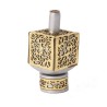 Yair Emanuel Hanukkah Dreidel and Stand Cutout Pomegrana... | Dreidels