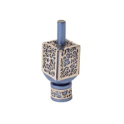 Yair Emanuel Hanukkah Dreidel and Stand Cutout Pomegrana... | Dreidels