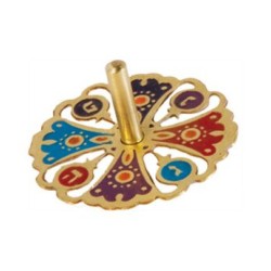 Yair Emanuel Laser Cut Dreidel with Pomegrana... | Holidays by Emanuel