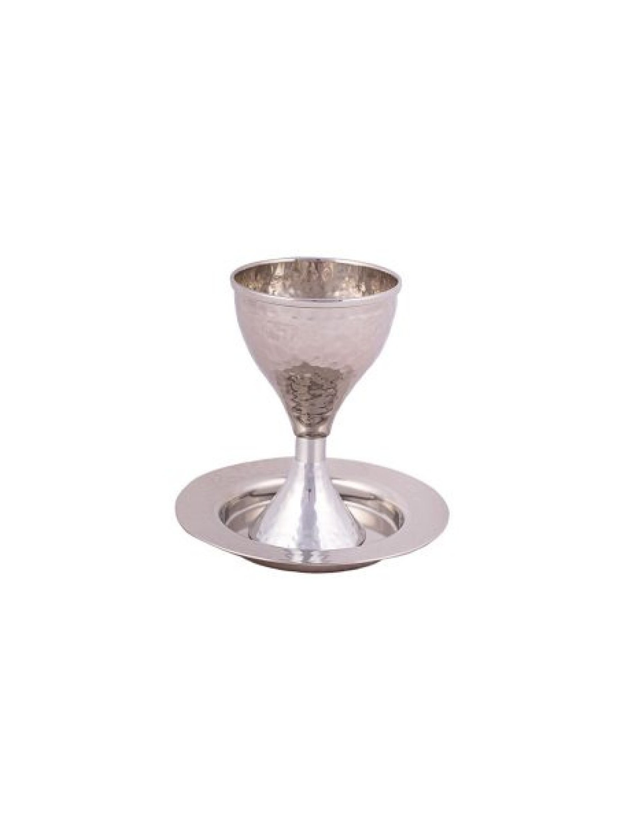 Yair Emanuel Contemporary Hammered Metal ... | Kiddush Cups by Emanuel