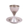 Yair Emanuel Contemporary Hammered Metal ... | Kiddush Cups by Emanuel