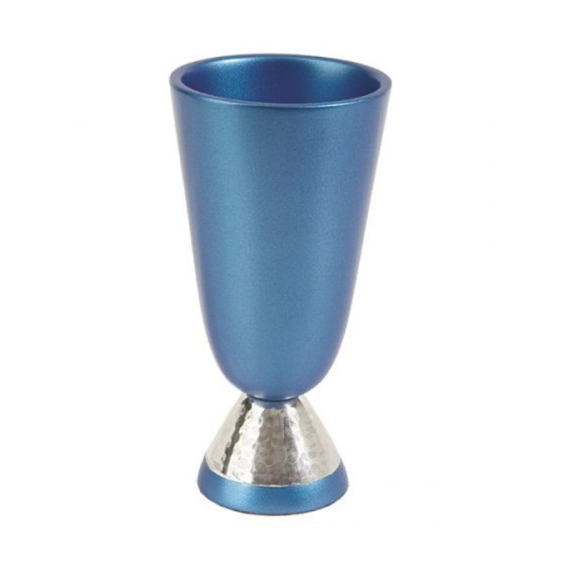 Yair Emanuel Anodized Aluminium Goblet Ki... | Kiddush Cups by Emanuel