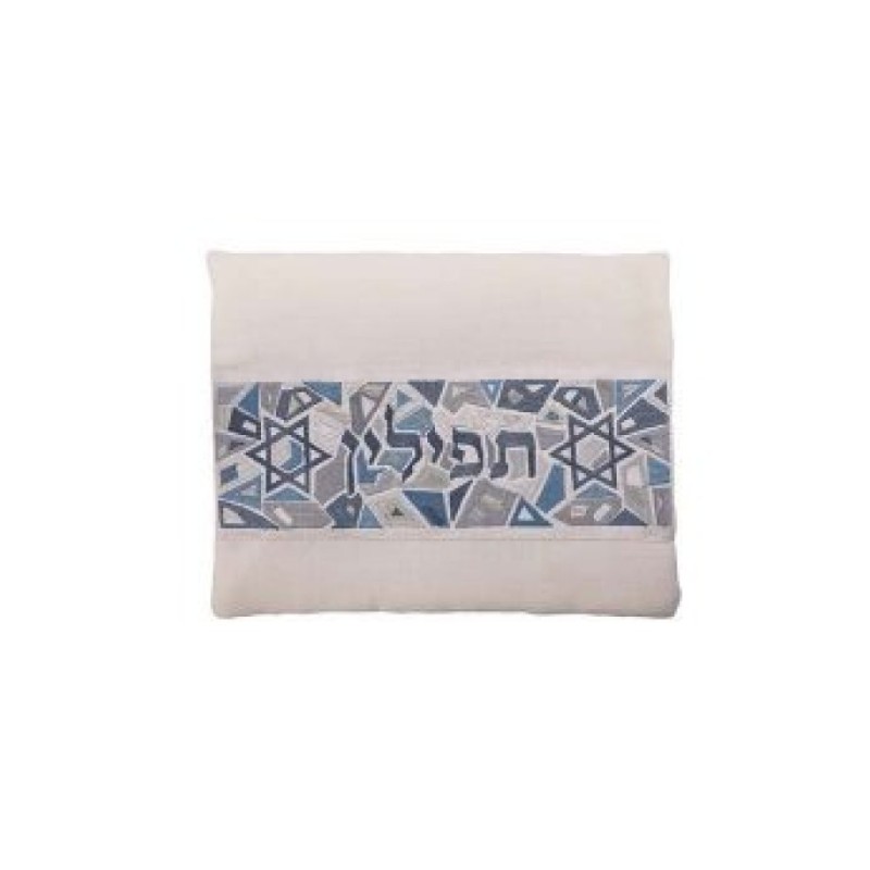 Yair Emanuel Tallit and Tefillin Bag Set St... | Talit & Tefillin Bags
