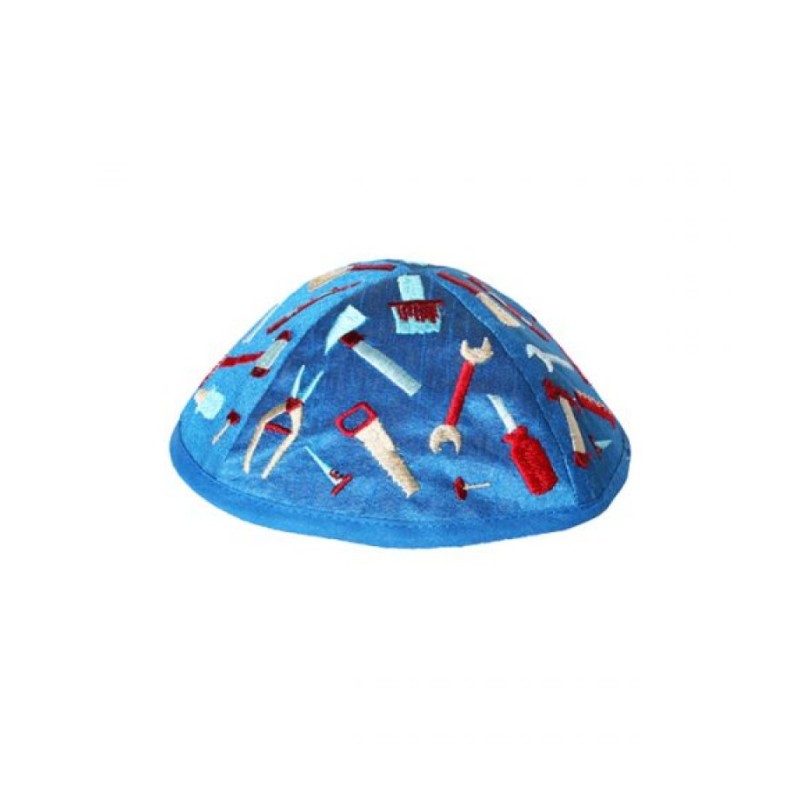 Yair Emanuel Kippah for Children %96 Emb... | Kippot & Hats by Emanuel