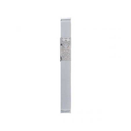 Yair Emanuel Anodized Aluminum Mezuzah Case D... | Mezuzahs by Emanuel