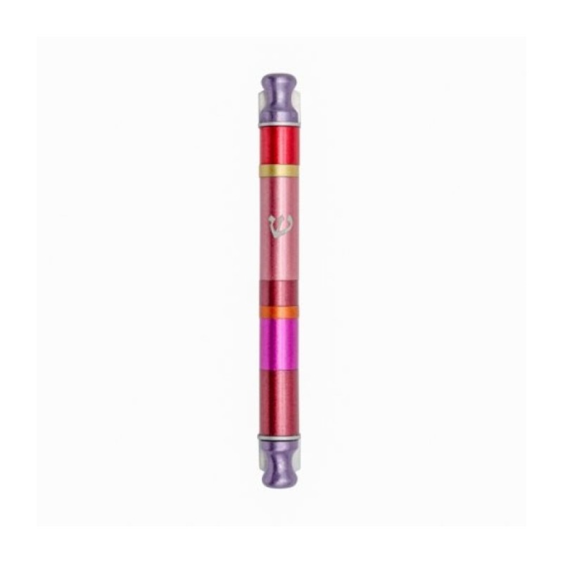 Yair Emanuel Anodized Aluminum Cylinder Mezuz... | Mezuzahs by Emanuel