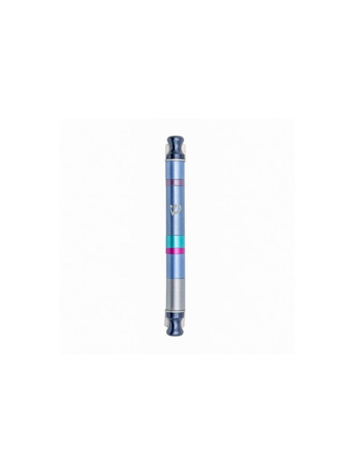 Yair Emanuel Anodized Aluminum Cylinder Mezuz... | Mezuzahs by Emanuel