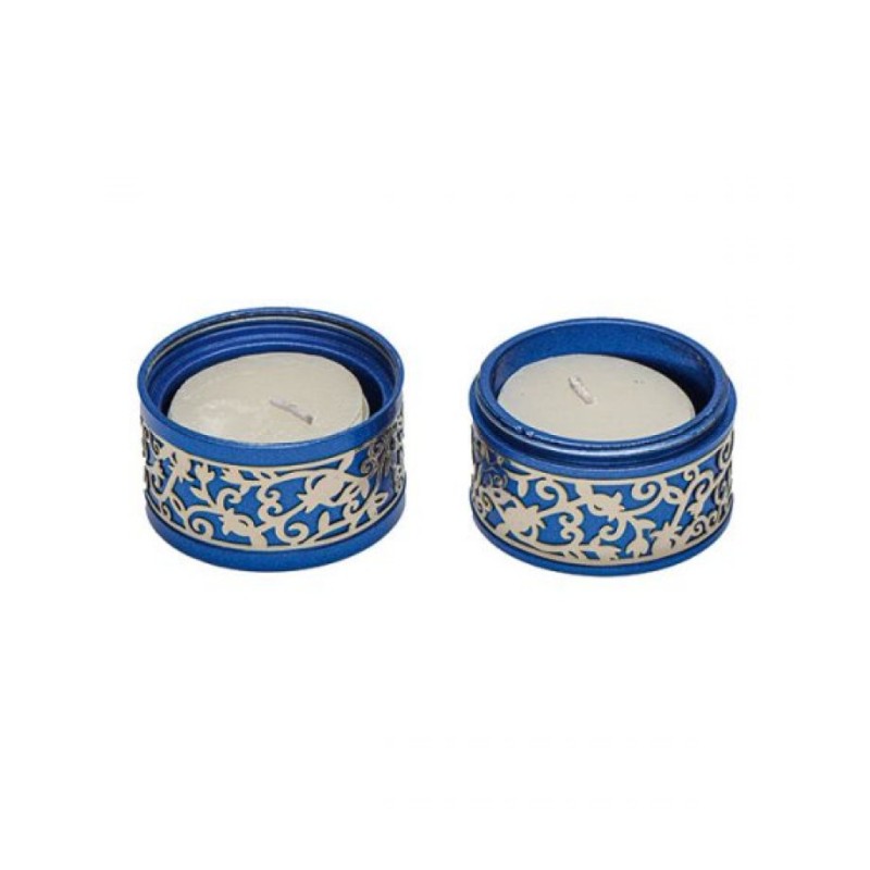 Yair Emanuel Compact Travelling Candlesti... | Candlesticks by Emanuel