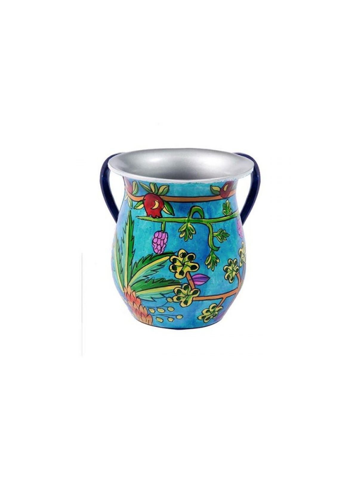 Yair Emanuel Hand Painted Metal Netilat Yadayim Wash Cu... | Wash Cups