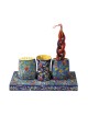 Yair Emanuel Shabbat Candles and Havdalah Set Hand ... | Havdalah Sets