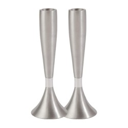 Yair Emanuel Anodized Aluminum Slender Shabbat Candl... | Candlesticks