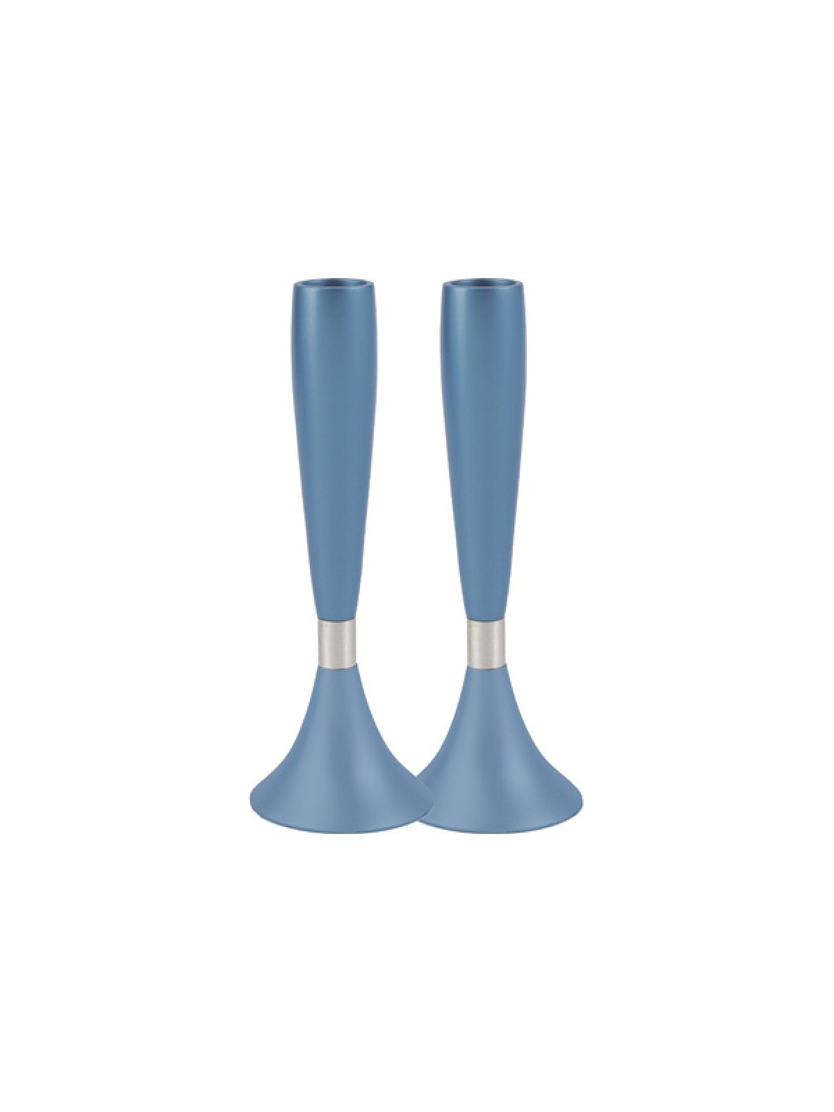 Yair Emanuel Anodized Aluminum Slender Shabbat Candl... | Candlesticks