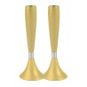 Yair Emanuel Anodized Aluminum Slender Shabbat Candl... | Candlesticks