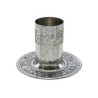 Yair Emanuel Kiddush Cup Set Jerusalem Im... | Kiddush Cups by Emanuel