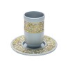 Yair Emanuel Kiddush Cup and Plate Jerusa... | Kiddush Cups by Emanuel