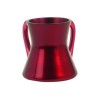 Yair Emanuel Gleaming Aluminum Small Hourglass Wash Cup... | Wash Cups