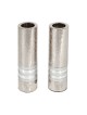 Yair Emanuel Hammered Nickel Cylinder Candlesticks S... | Candlesticks