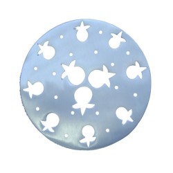 Yair Emanuel Circular Trivet Cutout Pomegra... | Gift Ideas by Emanuel