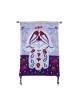 Yair Emanuel Appliqued Silk Wall Hamsa B... | Wall Hangings by Emanuel