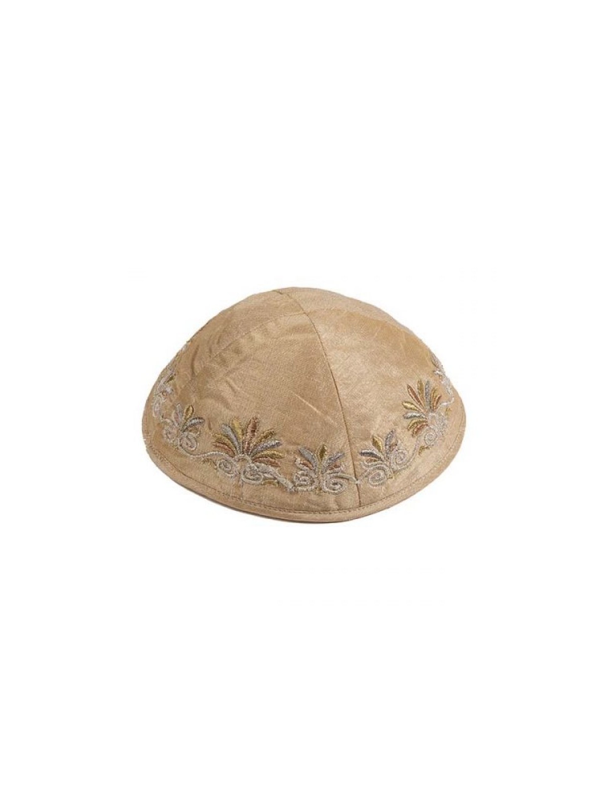 Yair Emanuel Kippah Embroidered Date Pal... | Kippot & Hats by Emanuel