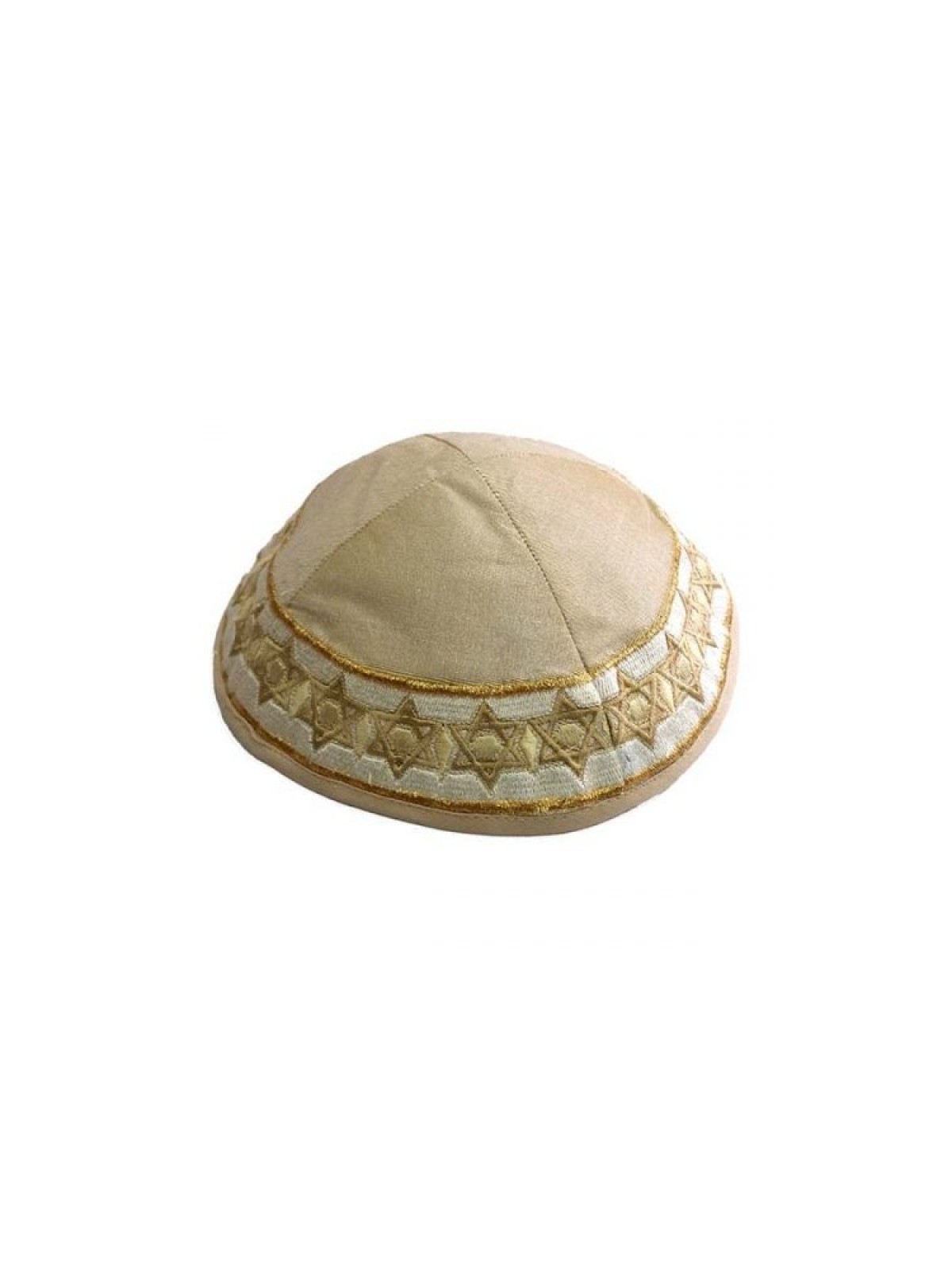 Yair Emanuel Embroidered Kippah Stars of... | Kippot & Hats by Emanuel