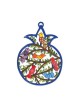 Yair Emanuel Decorative Small Wall Hanging Pome... | Hamsas by Emanuel
