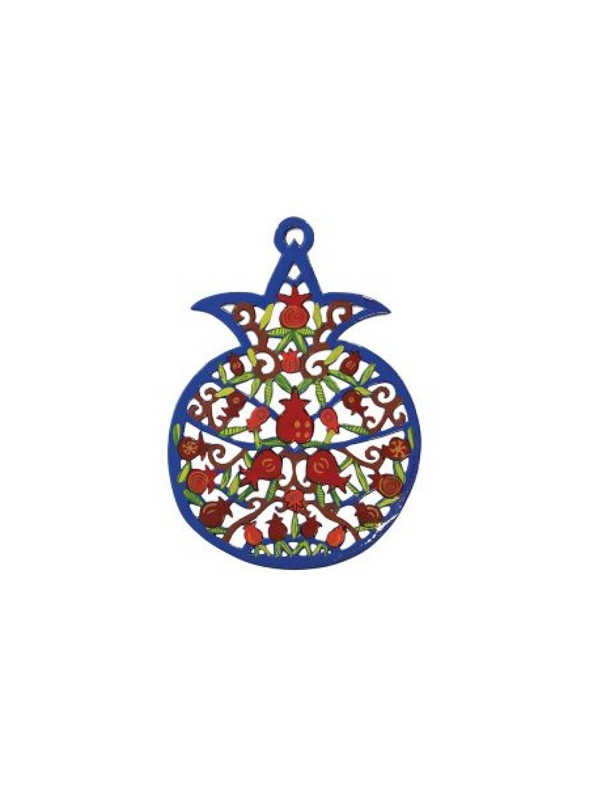 Applique Murale Décorative Petite Grenade Yair Emanuel... | Hamsas par Emanuel