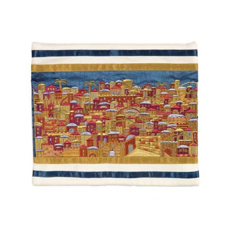 Yair Emanuel Embroidered Tallit Bag Tefilli... | Talit & Tefillin Bags