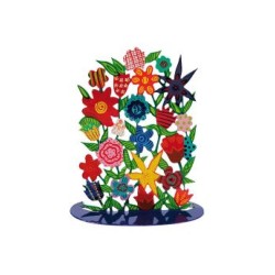 Yair Emanuel Hand Painted Standing Sculpture Co... | Hamsas by Emanuel