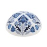 Yair Emanuel Cotton Poly Kippah with Emb... | Kippot & Hats by Emanuel