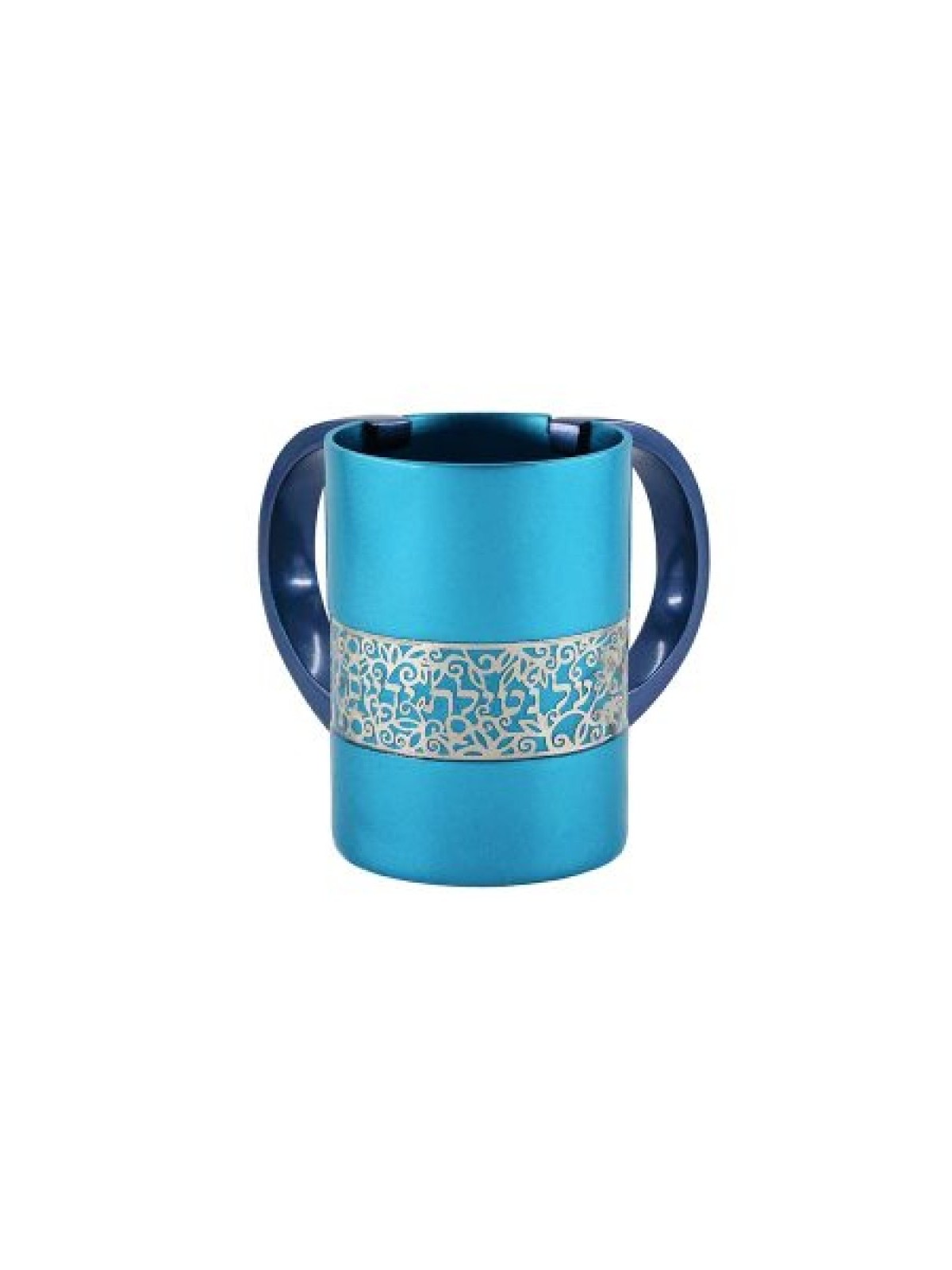 Yair Emanuel Netilat Yadayim Wash Cup Silver Pomegranat... | Wash Cups