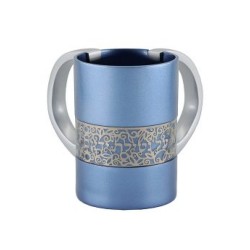 Yair Emanuel Netilat Yadayim Wash Cup Silver Pomegranat... | Wash Cups