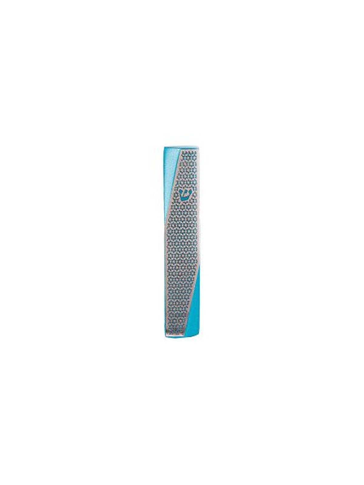 Yair Emanuel Mezuzah Case Geometric Style and... | Mezuzahs by Emanuel