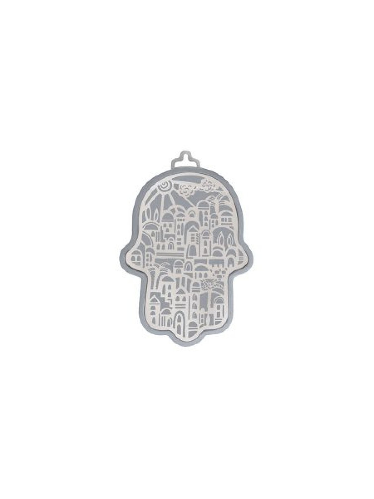 Yair Emanuel Small Wall Hamsa Delicate Jerusale... | Hamsas by Emanuel