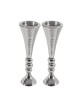Yair Emanuel Hammered Aluminum Stem Candlestick Colo... | Candlesticks